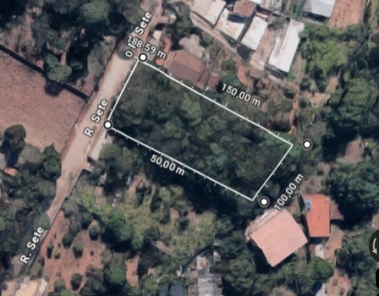 Terreno à Venda, 1.737 m² em Chácara Novo Horizonte - Contagem