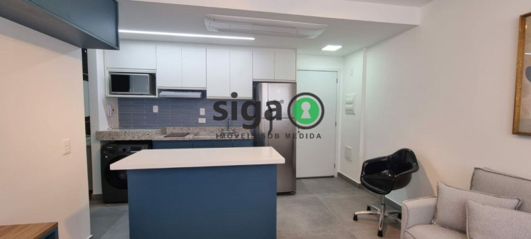 Imagem Apartamento com 1 Quarto para Alugar, 38 m² em Chácara Santo Antônio (zona Sul) - São Paulo