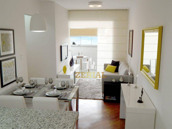 Apartamento com 2 Quartos à Venda, 60 m² em Campestre - Santo André