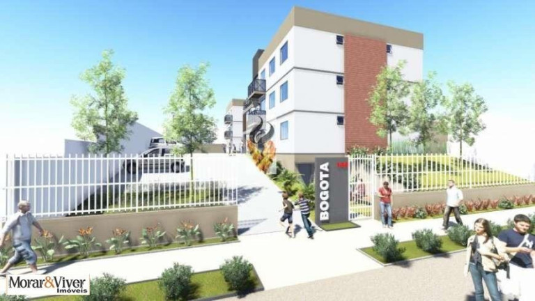 Imagem Apartamento com 2 Quartos à Venda, 43 m² em Atuba - Colombo