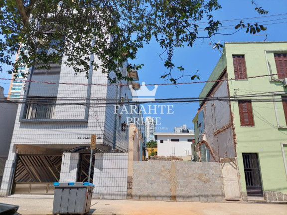 Foto do imóvel Terreno à Venda, 168 m² em Gonzaga - Santos