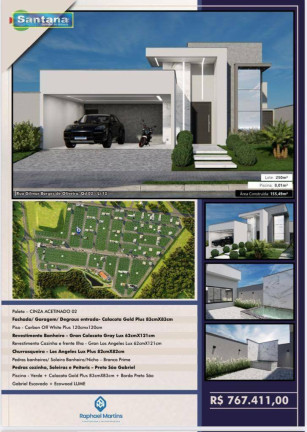 Imagem Casa com 3 Quartos à Venda, 141 m² em Cidade Das Flores - Caldas Novas Imagem Casa com 3 Quartos à Venda, 141 m² em Cidade Das Flores - Caldas Novas