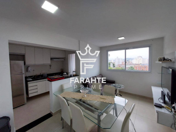 Imagem Apartamento com 1 Quarto à Venda, 47 m² em Marapé - Santos