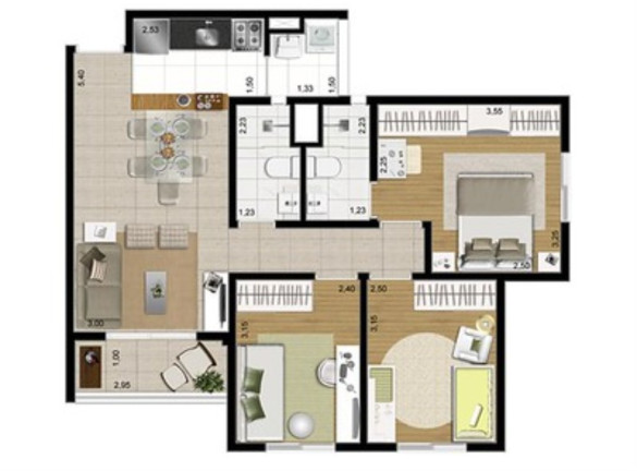 Imagem Imóvel com 2 Quartos à Venda, 67 m² em Vila Andrade - São Paulo Imagem Imóvel com 2 Quartos à Venda, 67 m² em Vila Andrade - São Paulo