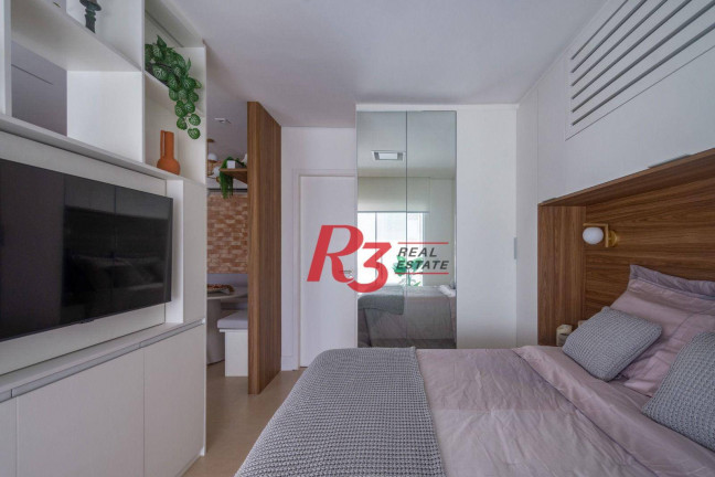 Imagem Apartamento com 1 Quarto à Venda, 57 m² em Gonzaga - Santos