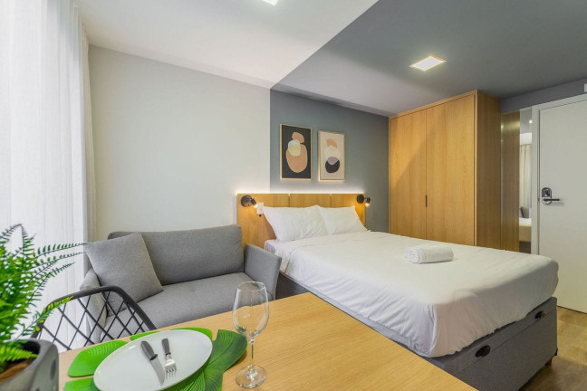 Imagem Apartamento com 1 Quarto para Alugar, 17 m² em Prado Velho - Curitiba Imagem Apartamento com 1 Quarto para Alugar, 17 m² em Prado Velho - Curitiba