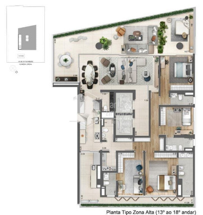 Imagem Apartamento com 4 Quartos à Venda, 585 m² em Jardim Paulista - São Paulo