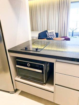Imagem Apartamento com 1 Quarto para Alugar, 43 m² em Brooklin - São Paulo Imagem Apartamento com 1 Quarto para Alugar, 43 m² em Brooklin - São Paulo
