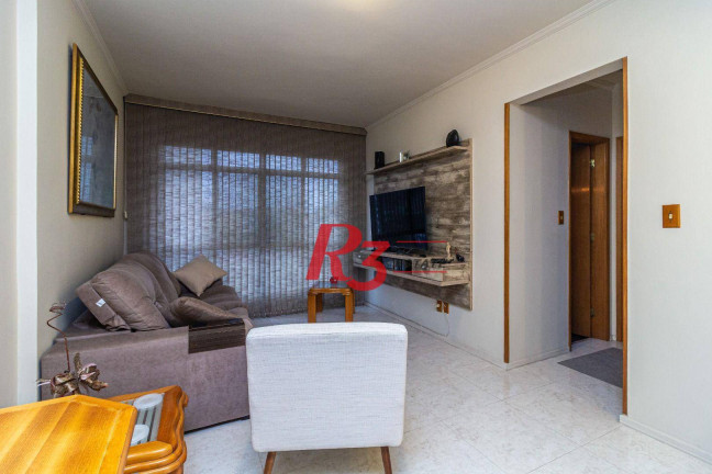 Apartamento com 2 Quartos à Venda, 84 m² em Campo Grande - Santos
