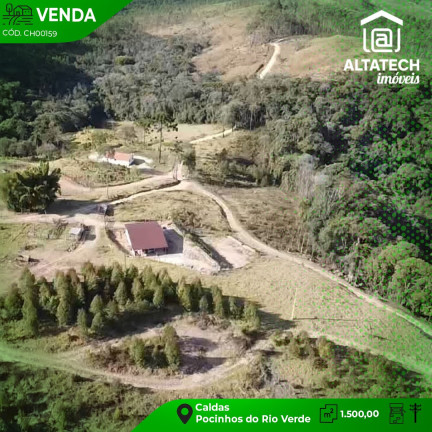 Imóvel à Venda, 1.600 m² em Pocinhos Do Rio Verde - Caldas