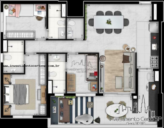 Imagem Apartamento com 3 Quartos à Venda, 105 m² em Tatuapé - São Paulo Imagem Apartamento com 3 Quartos à Venda, 105 m² em Tatuapé - São Paulo