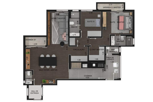 Imagem Apartamento com 2 Quartos à Venda,  em Moema - São Paulo