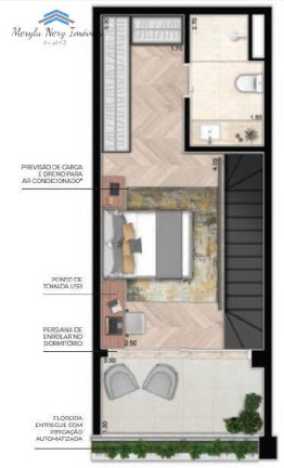 Imagem Apartamento com 1 Quarto à Venda, 61 m² em Moema - São Paulo