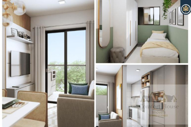 Imagem Apartamento com 2 Quartos à Venda, 48 m² em Campestre - Santo André Imagem Apartamento com 2 Quartos à Venda, 48 m² em Campestre - Santo André