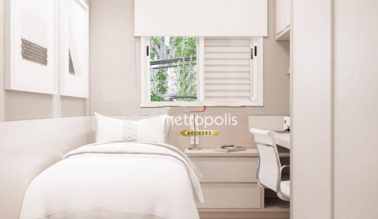 Imagem Apartamento com 2 Quartos à Venda, 43 m² em Campestre - Santo André