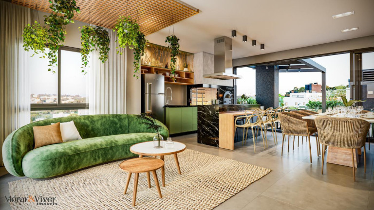 Imagem Apartamento com 3 Quartos à Venda, 87 m² em Bacacheri - Curitiba