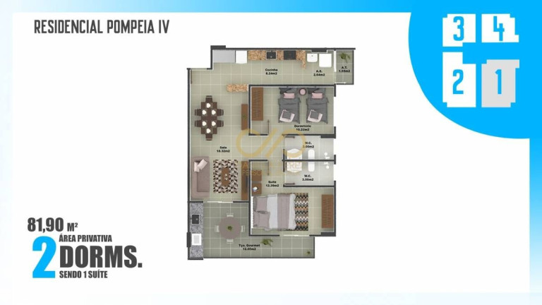 Imagem Apartamento com 2 Quartos à Venda, 82 m² em Ocian - Praia Grande Imagem Apartamento com 2 Quartos à Venda, 82 m² em Ocian - Praia Grande