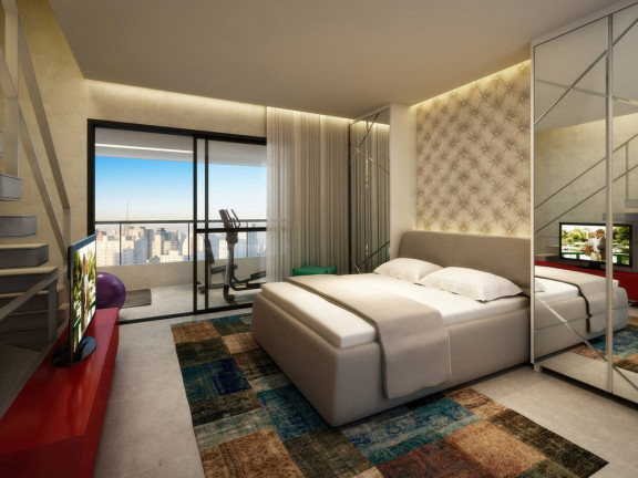 Imagem Apartamento com 1 Quarto à Venda, 38 m² em Vila Olímpia - São Paulo Imagem Apartamento com 1 Quarto à Venda, 38 m² em Vila Olímpia - São Paulo