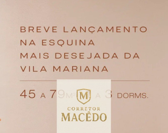 Imóvel com 3 Quartos à Venda, 79 m² em Vila Mariana - São Paulo
