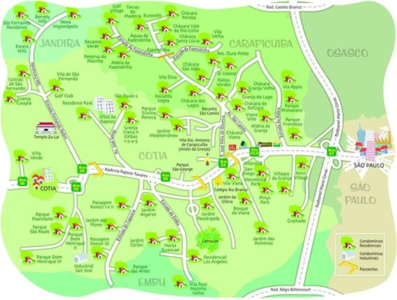 Imagem Terreno à Venda, 2.250 m² em Jardim Colibri - Cotia