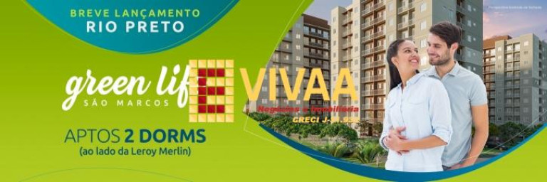 Apartamento com 2 Quartos à Venda,  em São Marcos - São José Do Rio Preto