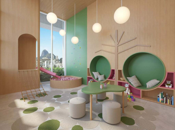 Imagem Apartamento com 1 Quarto à Venda, 53 m² em Humaitá - Rio De Janeiro