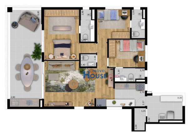 Imagem Apartamento com 3 Quartos à Venda, 130 m² em Pinheiros - São Paulo Imagem Apartamento com 3 Quartos à Venda, 130 m² em Pinheiros - São Paulo