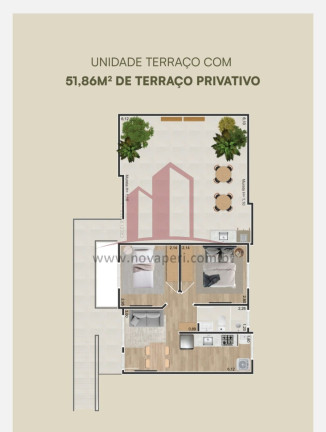 Imagem Apartamento com 2 Quartos à Venda, 40 m² em Estância Belém - Francisco Morato
