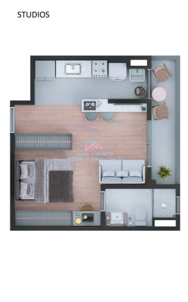 Imagem Apartamento com 2 Quartos à Venda, 49 m² em Medeiros - Jundiaí