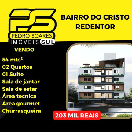 Apartamento com 2 Quartos à Venda, 54 m² em Cristo Redentor - João Pessoa