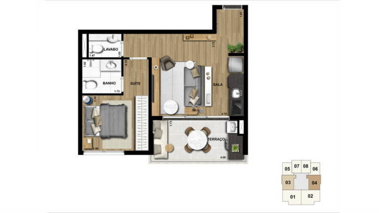 Imagem Imóvel com 1 Quarto à Venda, 30 m² em Campo Belo - São Paulo Imagem Imóvel com 1 Quarto à Venda, 30 m² em Campo Belo - São Paulo