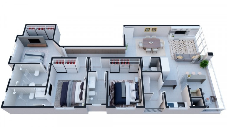 Imagem Imóvel com 3 Quartos à Venda, 116 m² em Itapema - Itapema