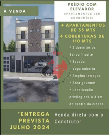 Apartamento com 2 Quartos à Venda, 55 m² em Vila Alice - Santo André