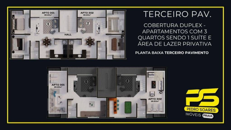 Imagem Apartamento com 2 Quartos à Venda, 68 m² em Jardim São Paulo - João Pessoa