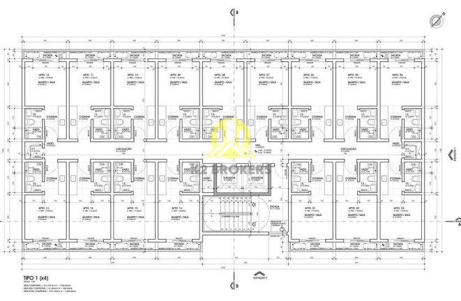 Imagem Studio com 1 Quarto à Venda, 19 m² em Rebouças - Curitiba