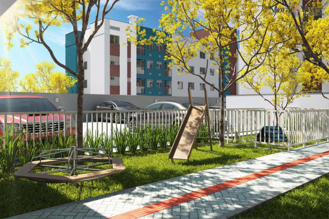 Imagem Apartamento com 2 Quartos à Venda, 54 m² em Vargem Grande - Pinhais