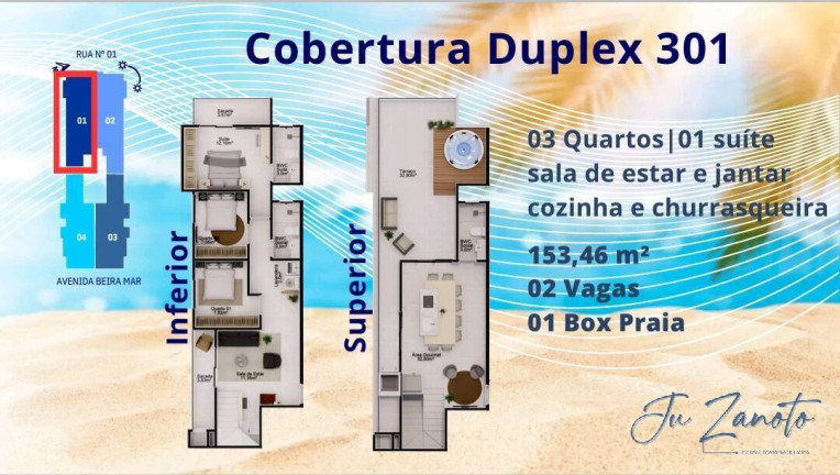 Imagem Apartamento com 2 Quartos à Venda, 98 m² em Saint Etiene - Matinhos Imagem Apartamento com 2 Quartos à Venda, 98 m² em Saint Etiene - Matinhos