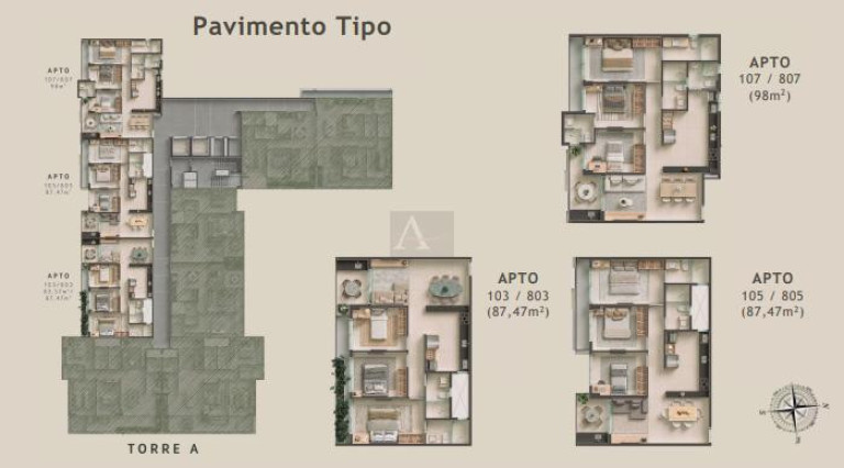 Imagem Apartamento com 2 Quartos à Venda, 83 m² em Jardim Oceania - João Pessoa Imagem Apartamento com 2 Quartos à Venda, 83 m² em Jardim Oceania - João Pessoa