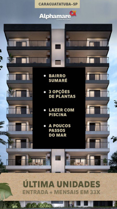 Imagem Apartamento à Venda, 50 m² em Sumaré - Caraguatatuba Imagem Apartamento à Venda, 50 m² em Sumaré - Caraguatatuba