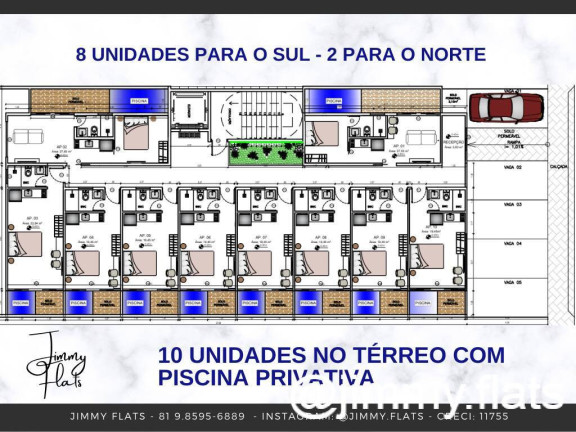 Imagem Apartamento com 1 Quarto à Venda, 20 m² em Centro, Porto De Galinhas - Ipojuca