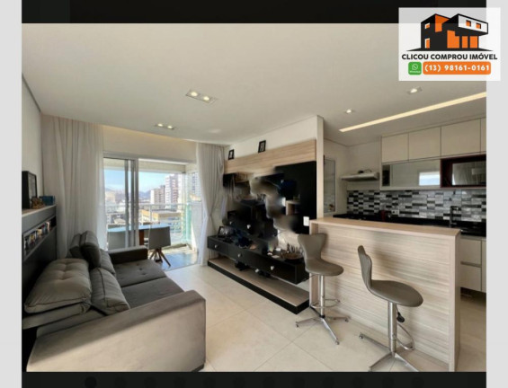 Imagem Apartamento com 2 Quartos à Venda, 80 m² em Ponta Da Praia - Santos Imagem Apartamento com 2 Quartos à Venda, 80 m² em Ponta Da Praia - Santos