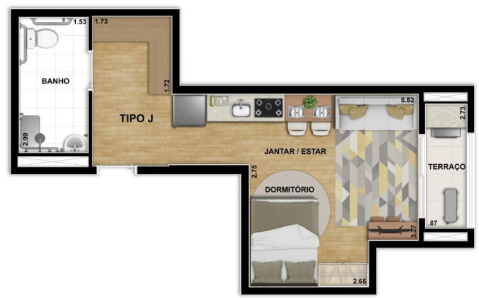 Imagem Apartamento com 2 Quartos à Venda, 64 m² em Vila Santa Catarina - São Paulo Imagem Apartamento com 2 Quartos à Venda, 64 m² em Vila Santa Catarina - São Paulo