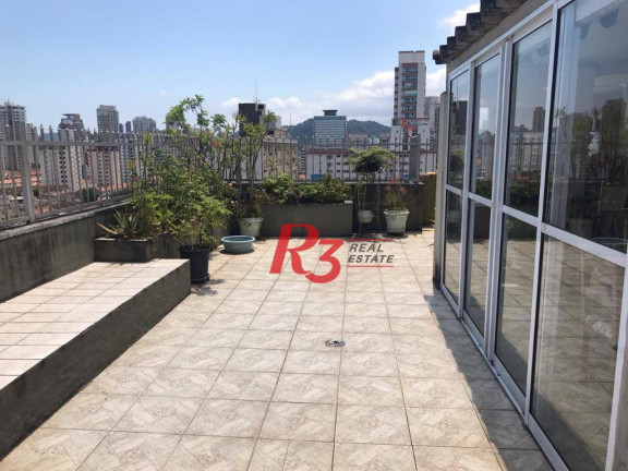 Imagem Cobertura com 3 Quartos à Venda, 215 m² em Boqueirão - Santos