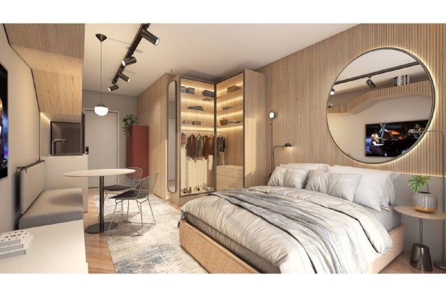 Imóvel com 1 Quarto à Venda, 25 m² em Vila Olímpia - São Paulo