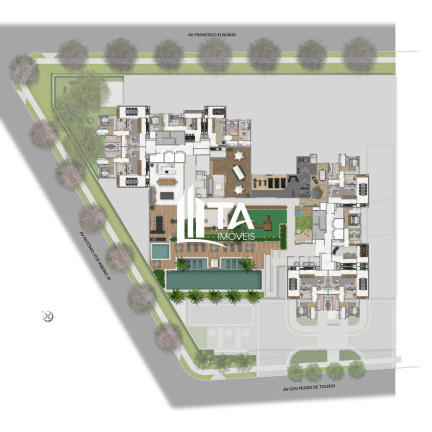 Imagem Imóvel com 3 Quartos à Venda, 80 m² em Bonfim - Campinas