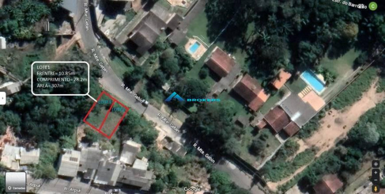 Terreno à Venda, 307 m² em Jardim Santa Maria - Campo Limpo Paulista