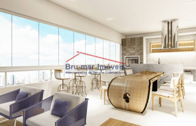Imagem Apartamento com 2 Quartos à Venda, 55 m² em Campo Grande - Santos
