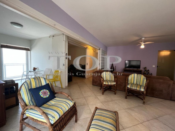 Imagem Apartamento com 3 Quartos para Alugar, 152 m² em Jardim Astúrias - Guarujá