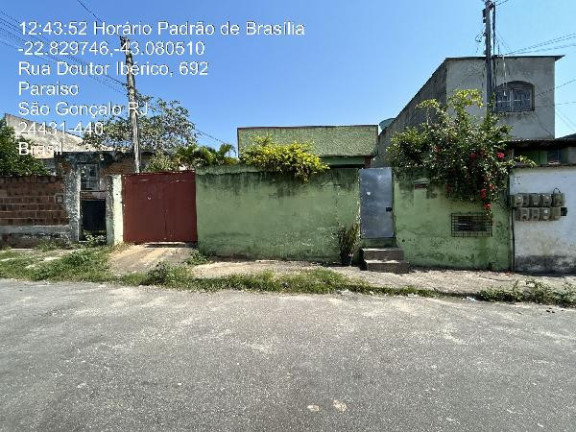 Casa com 1 Quarto à Venda, 300 m² em Paraiso - Sao Goncalo