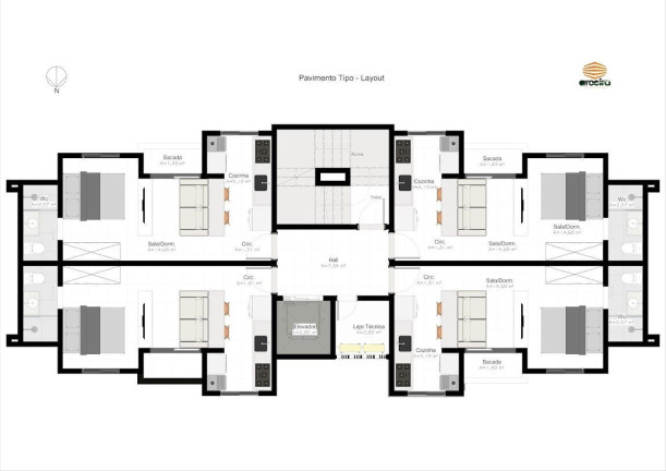 Imagem Imóvel com 1 Quarto à Venda, 29 m² em Setor Universitário - Goianésia Imagem Imóvel com 1 Quarto à Venda, 29 m² em Setor Universitário - Goianésia